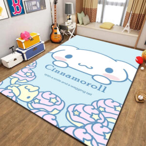Cinnamoroll Rug Cinnamoroll Carpet Dining Room Rug Indoor Outdoor Rug V128